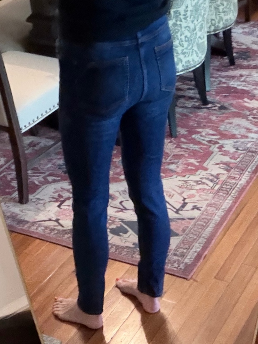 Zara tapered jeans